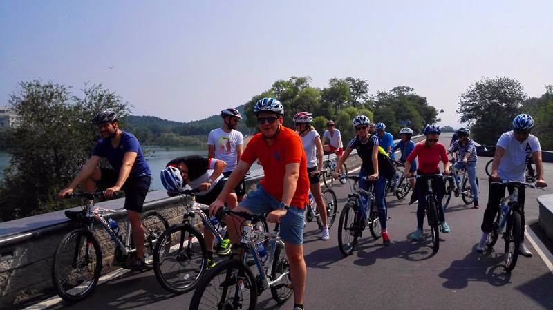 [懷柔雁棲湖環(huán)湖騎行]+棧道徒步一日活動