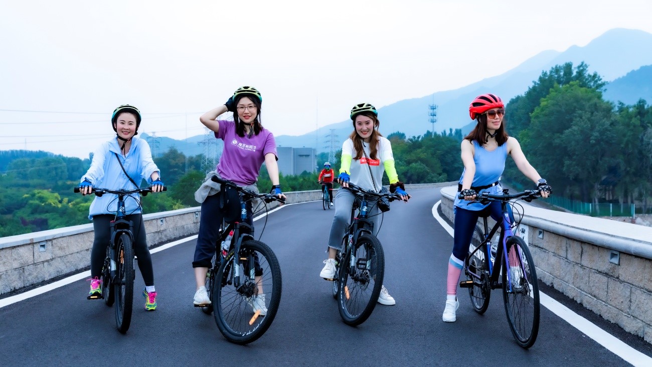 「騎行雁棲湖，凝聚團(tuán)隊(duì)力！」 一日騎行團(tuán)建，挑戰(zhàn)與美景同行！