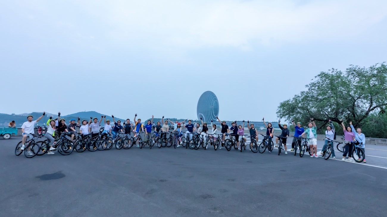 「騎行雁棲湖，凝聚團(tuán)隊(duì)力！」 一日騎行團(tuán)建，挑戰(zhàn)與美景同行！