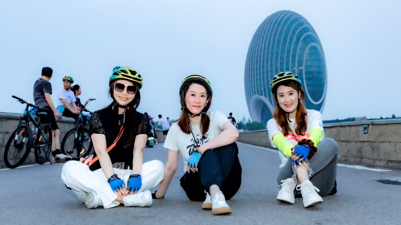 「騎行雁棲湖，凝聚團(tuán)隊(duì)力！」 一日騎行團(tuán)建，挑戰(zhàn)與美景同行！