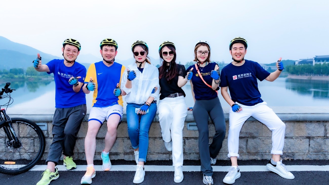 「騎行雁棲湖，凝聚團(tuán)隊(duì)力！」 一日騎行團(tuán)建，挑戰(zhàn)與美景同行！